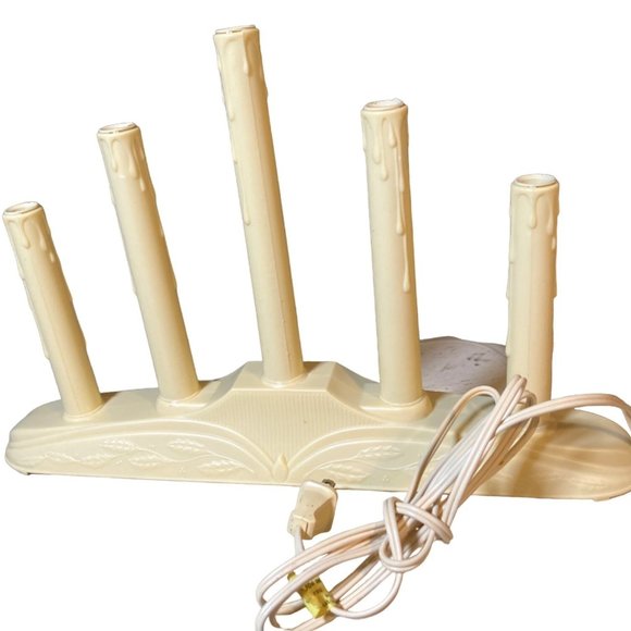 GE Cool Bright Christmas Candolier One Set of 5 Drip Electric Candles - Picture 7 of 12